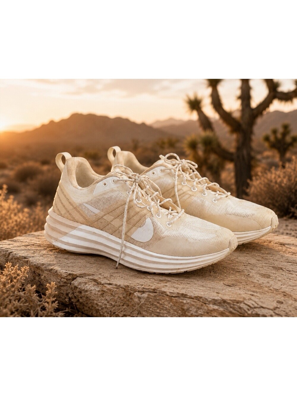 Nike Lunar Roam Phantom Light Bone Summit White DV2440-100 Men's Size 10.5